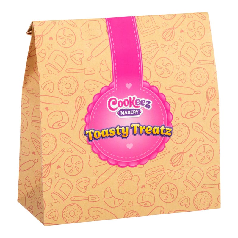 Cookeez Makery محمصة خبز كوكيز ماكري توست تريتز مع قطيفة معطرة - عبوتان؛ اصنع صديقًا ناعمًا واسفنجيًا مفاجئًا من القطيفة. انبثق في الخبز وشاهد مفاجأة منبثقة من القطيفة! - Image 5